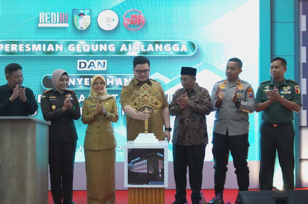 Resmikan Gedung Baru RSKK, Mas Dhito: Harus Diimbangi SDM&nbsp;Melayani