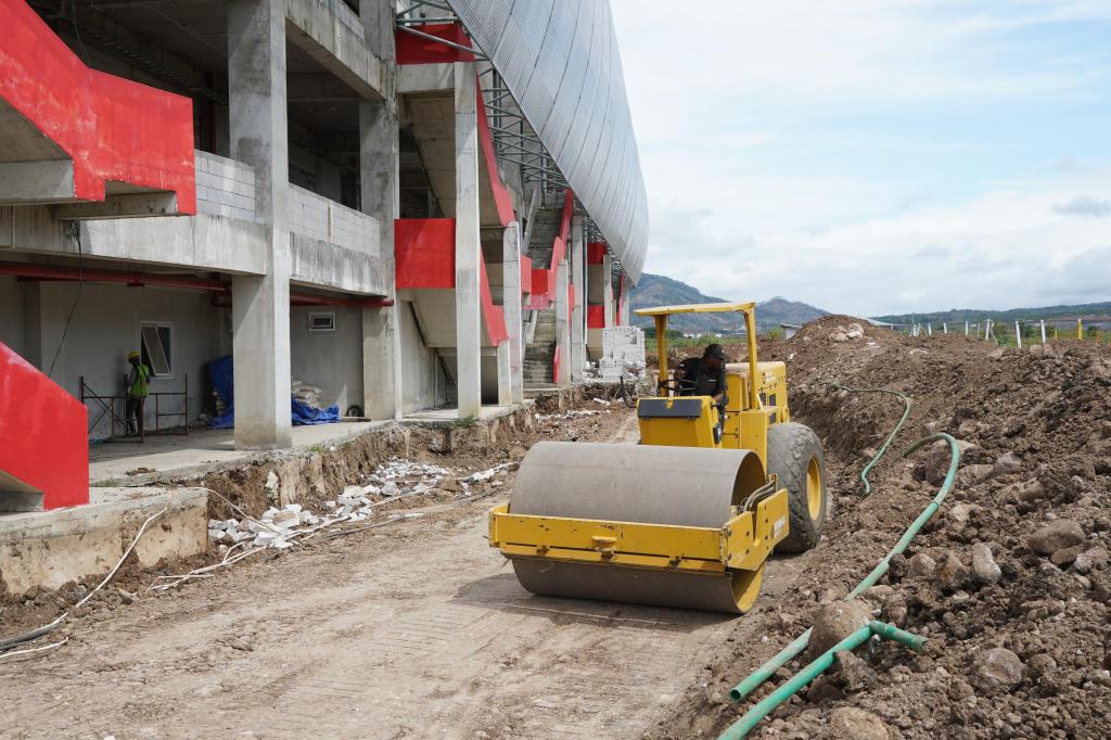 Pembangunan Stadion GDJ Kediri Tahap Dua&nbsp;&nbsp;Dimulai