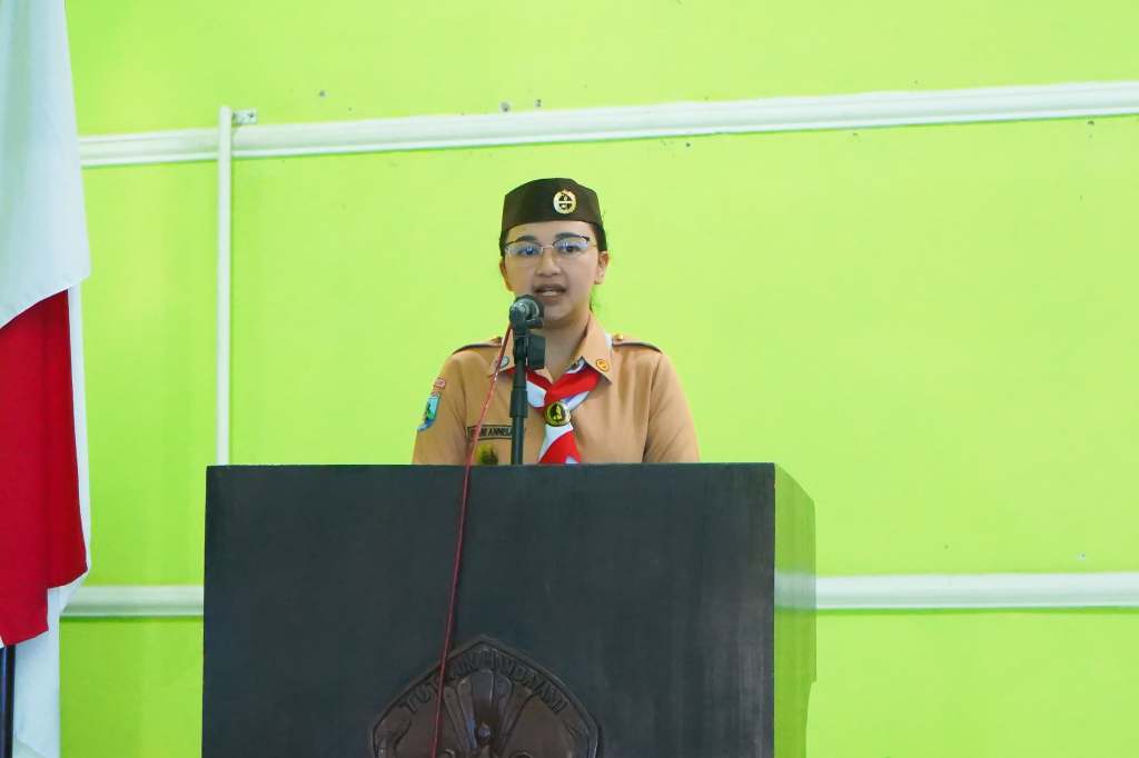 Beri Wadah Generasi Muda Pramuka Bertumbuh, Mbak Cicha Berangkatkan 20 Kontingen Giat Prestasi&nbsp;2025