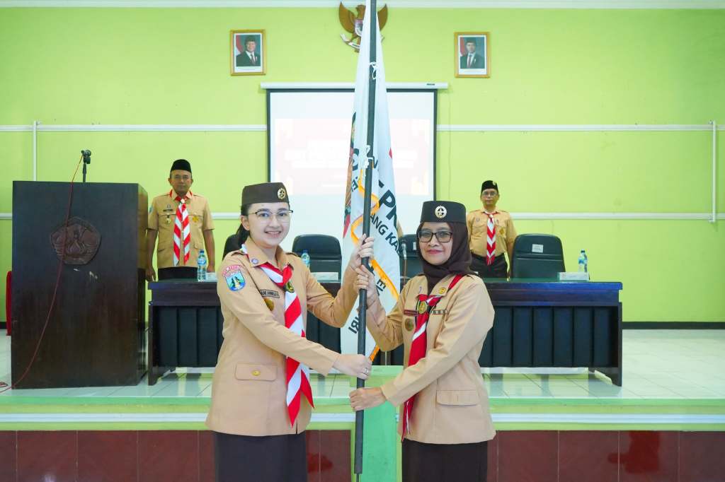 Beri Wadah Generasi Muda Pramuka Bertumbuh, Mbak Cicha Berangkatkan 20 Kontingen Giat Prestasi&nbsp;2025