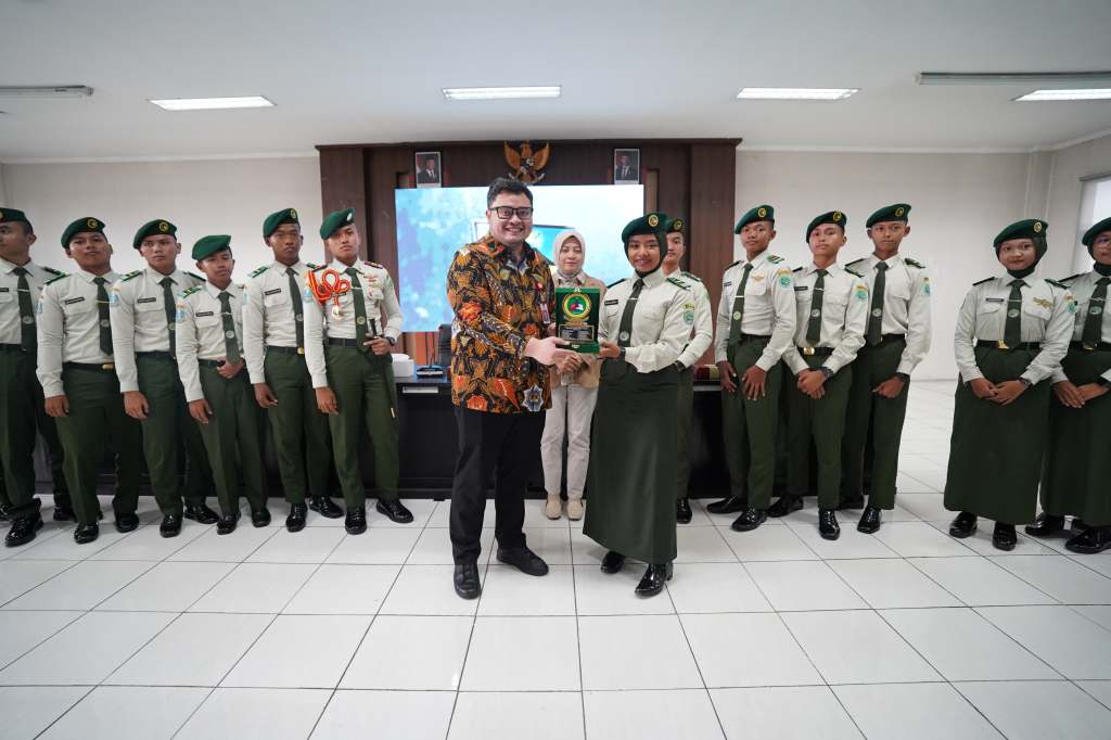 Kedatangan Siswa Taruna Brawijaya, Masbup: Jadilah Petarung, Cepat Bangkit Ketika&nbsp;Jatuh