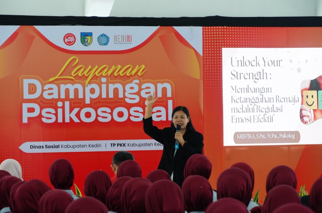 Perkuat Ketahanan Mental Remaja di Era Digital, Pemkab Kediri Gelar Layanan&nbsp;Psikososial