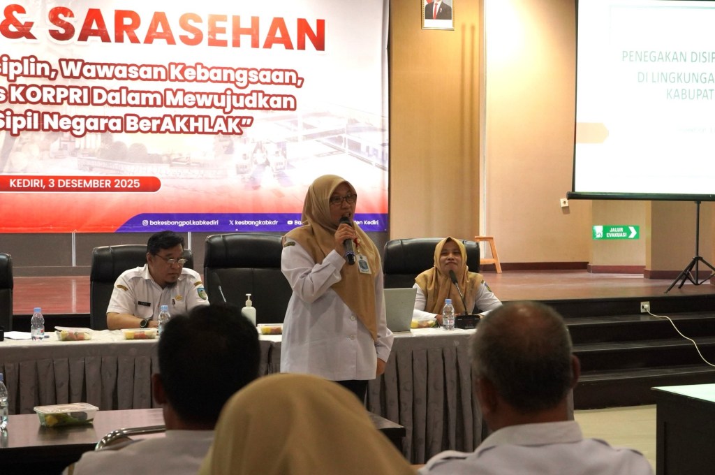 Pemkab Kediri Gelar Dialog HUT Korpri ke-54, Fokus pada Penguatan Disiplin dan ASN&nbsp;BerAKHLAK